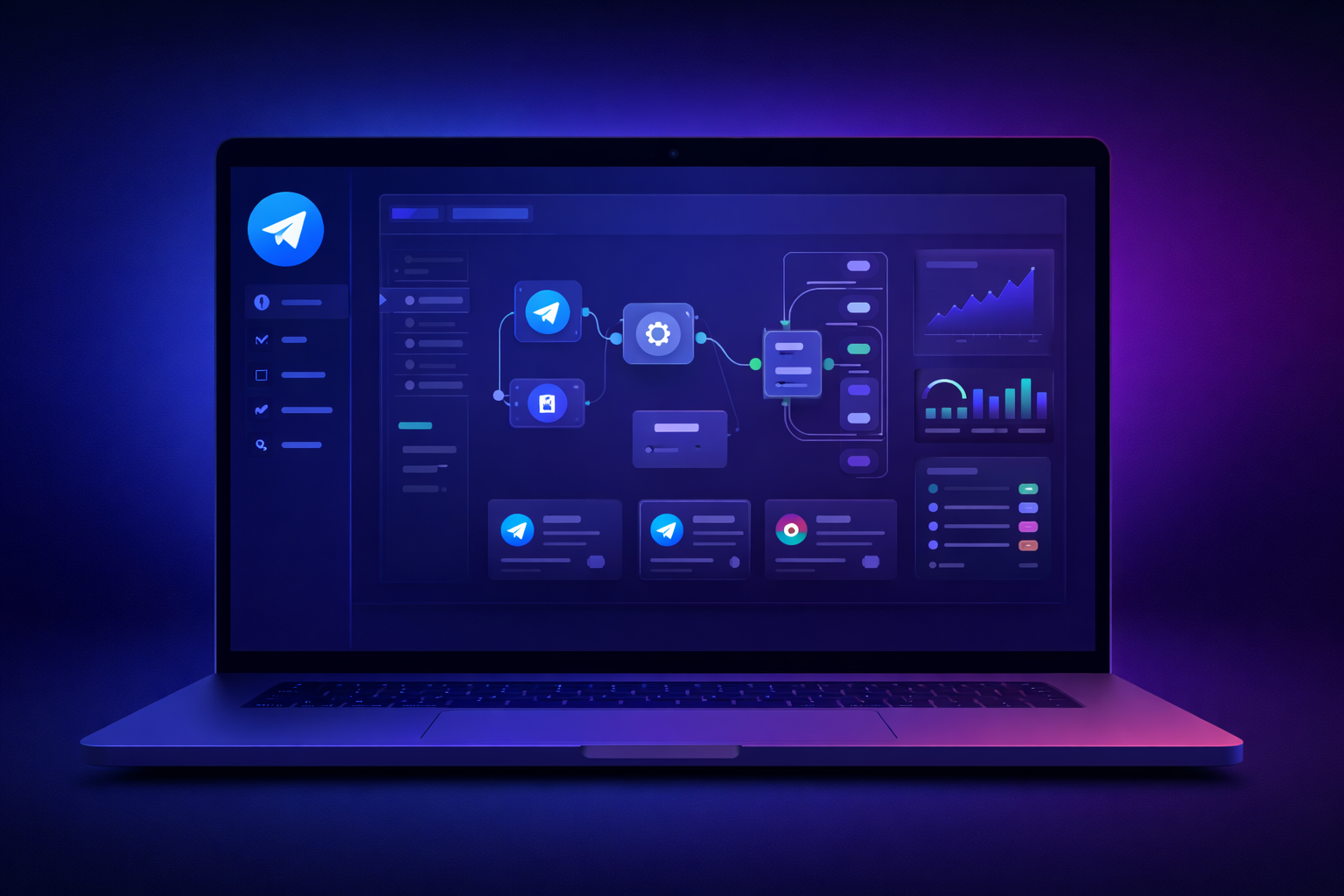 Telegram Automation Dashboard